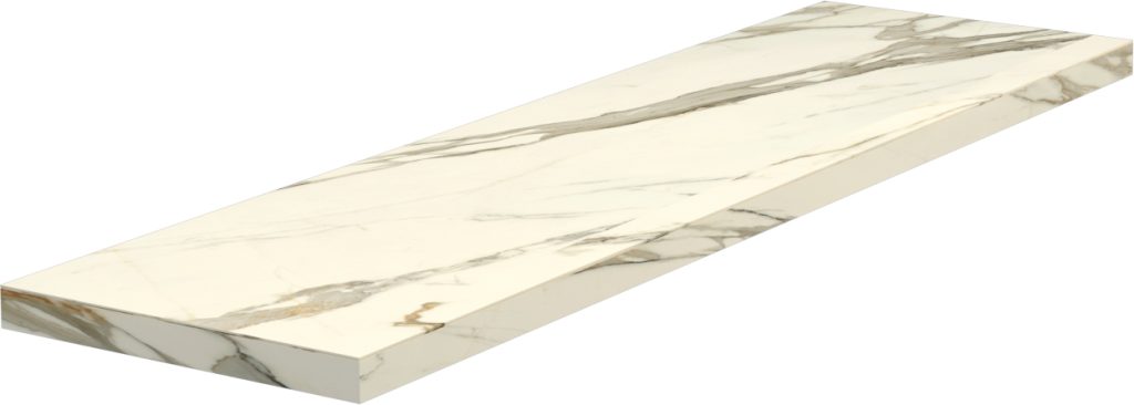 BOUTIQUE Calacatta Oro - Gradone Angolare 33x120