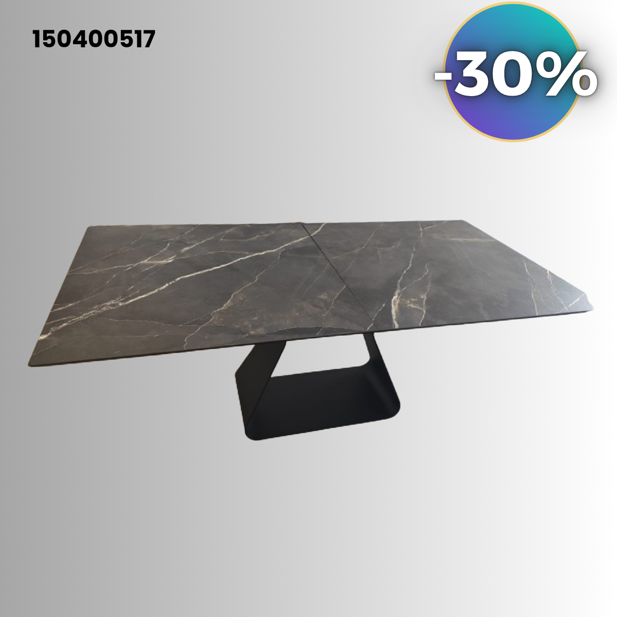 Universal/Vitae – (Stol na razvlačenje) Diamond Calacatta Black Bocciardato